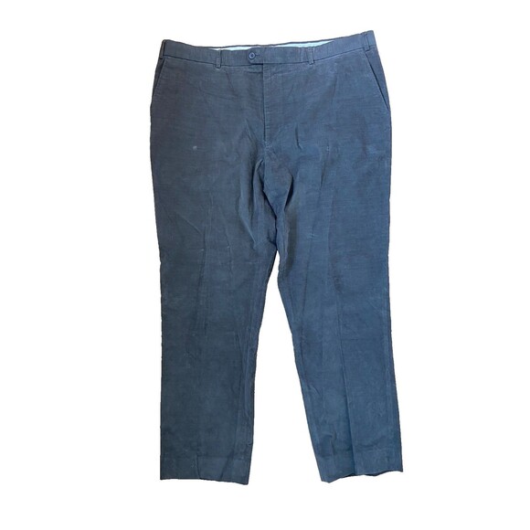 Linea Naturale Men's 44 Corduroy Pants Brown Cotton Blend Trousers Work *FLAWS* - Picture 1 of 13